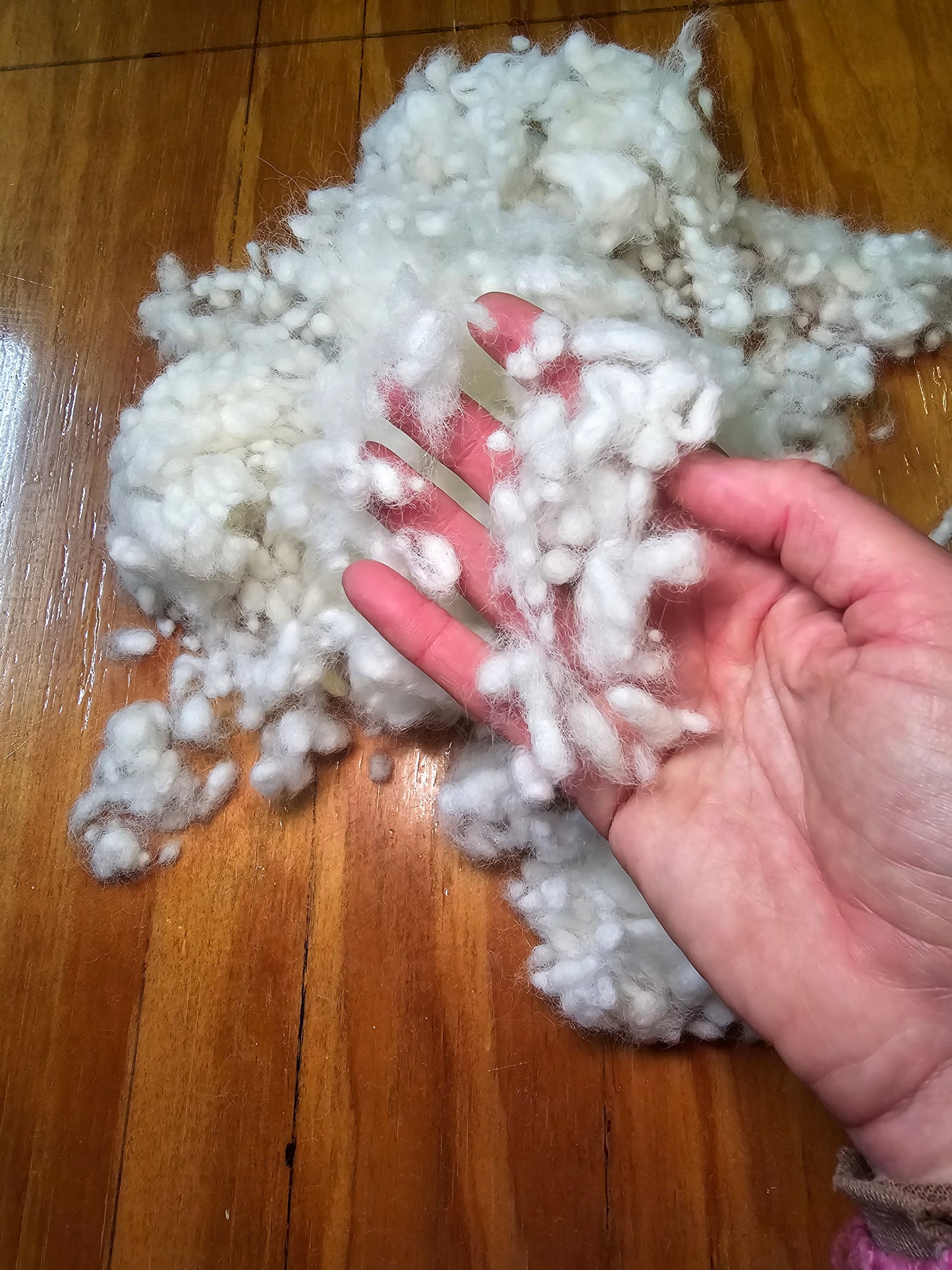 Wool cloud - balls - great for cushions, bean bags and upholstery