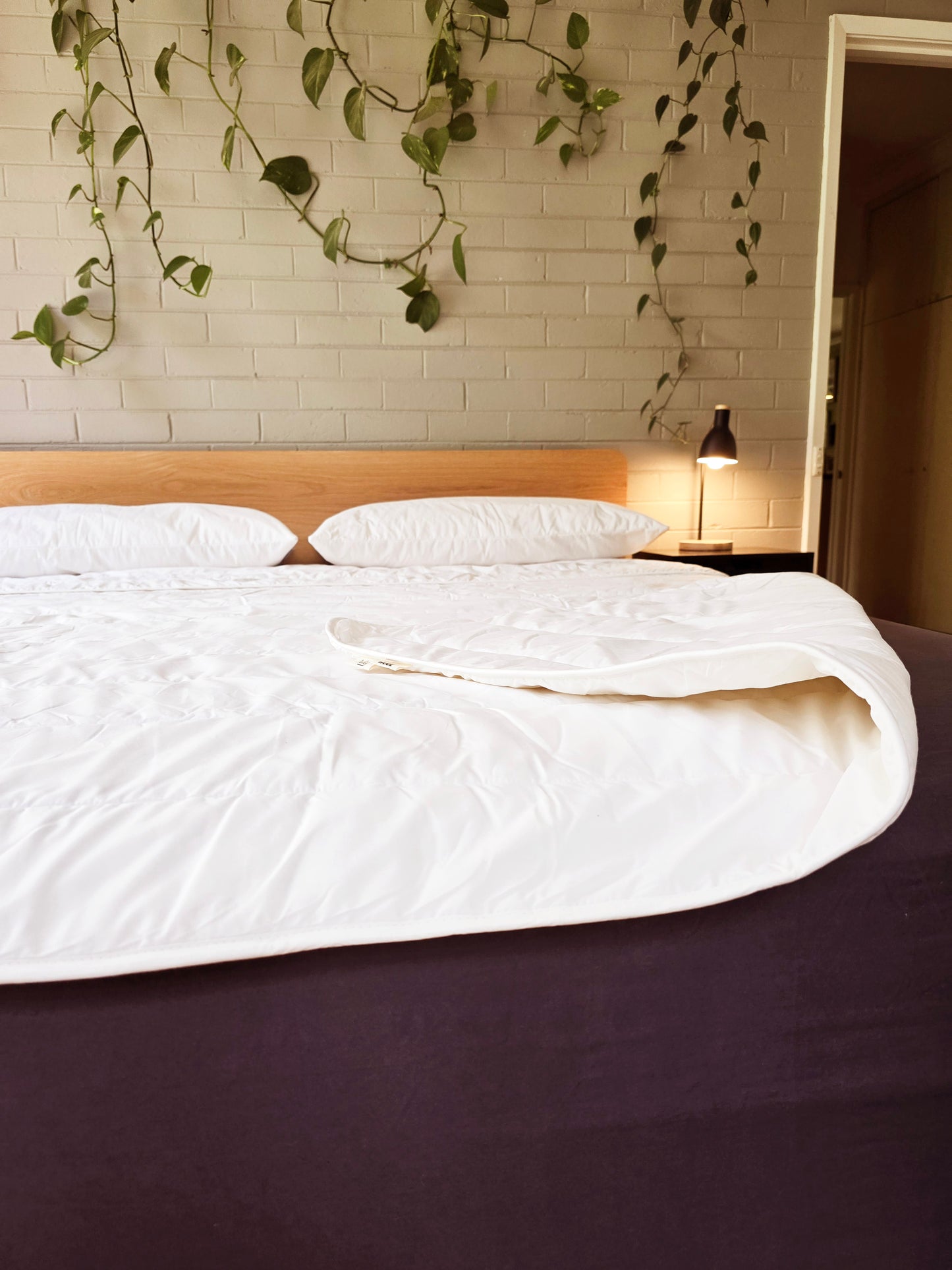 Natural Washable Standard Quilt