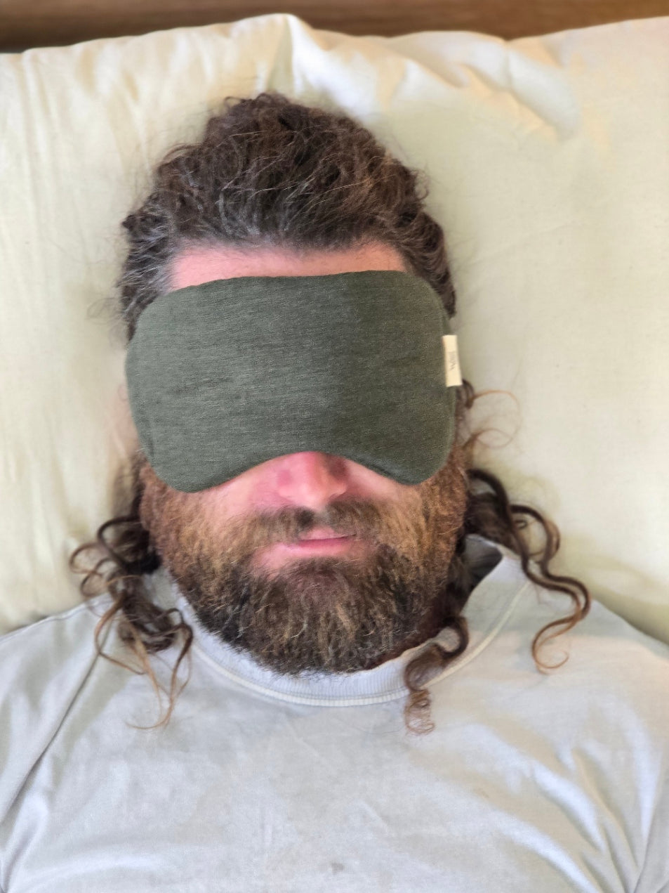 Natural Wool Eye Mask