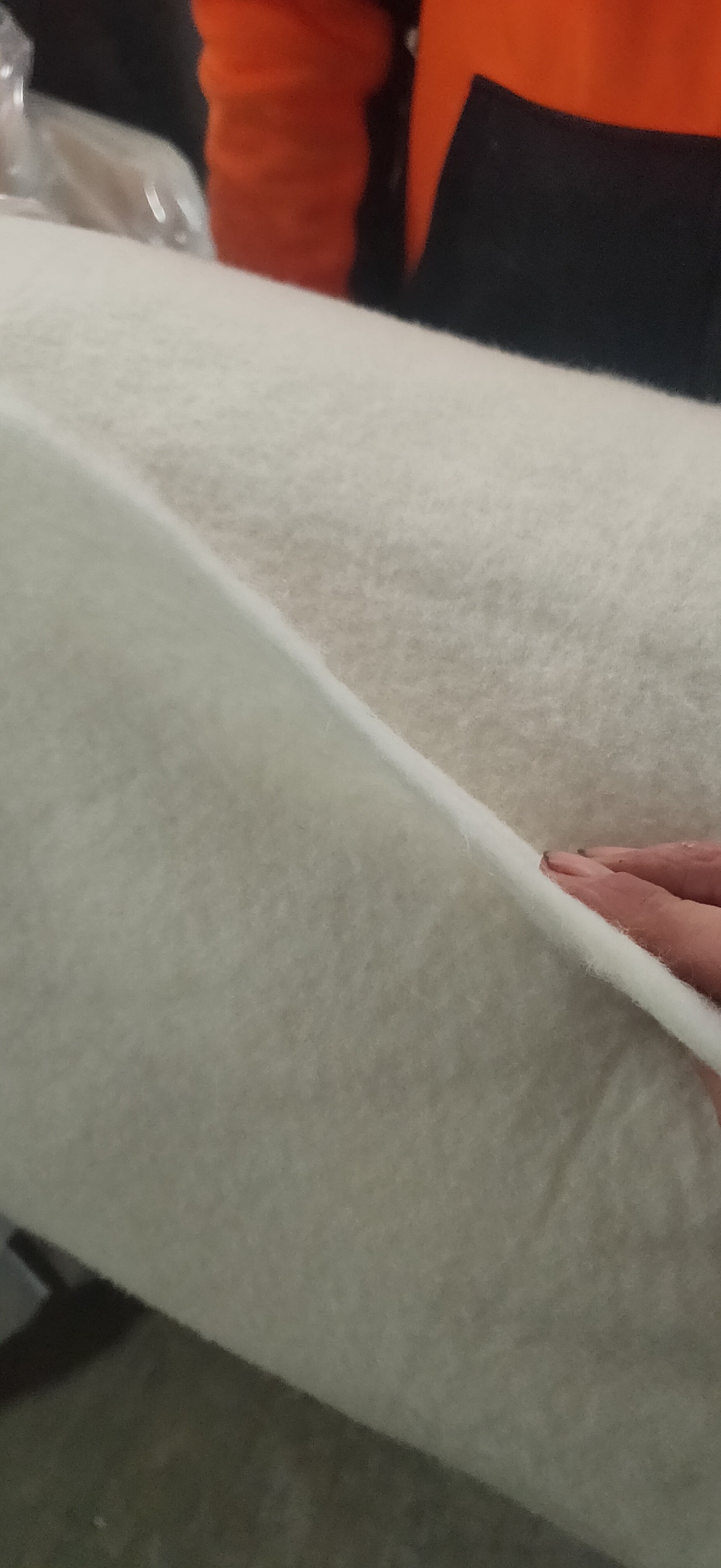 Extra Thick 60/40 Wool/reclaimed polyester Wadding – 290gsm