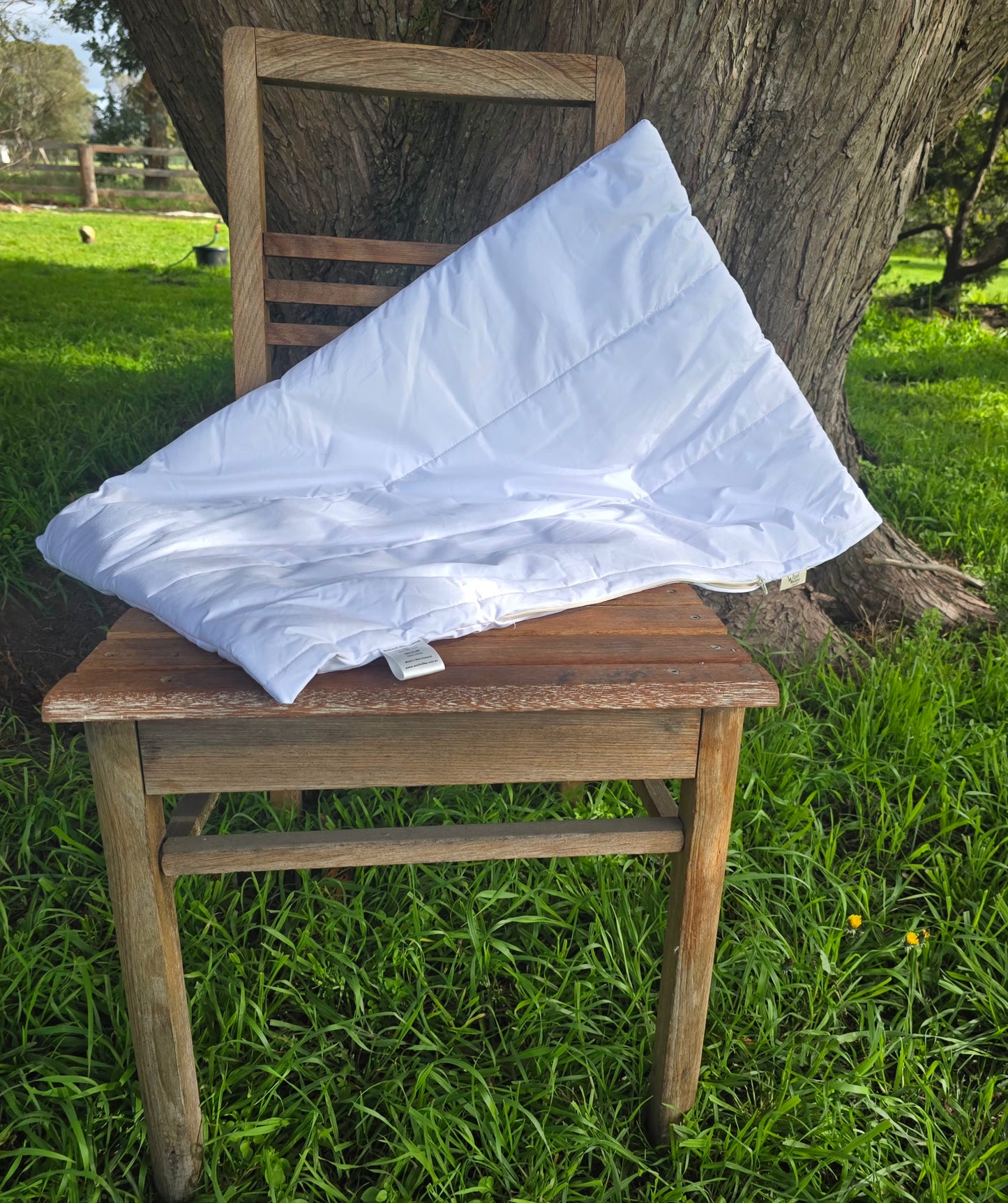 Fill your own pillow - quilted pillow shell