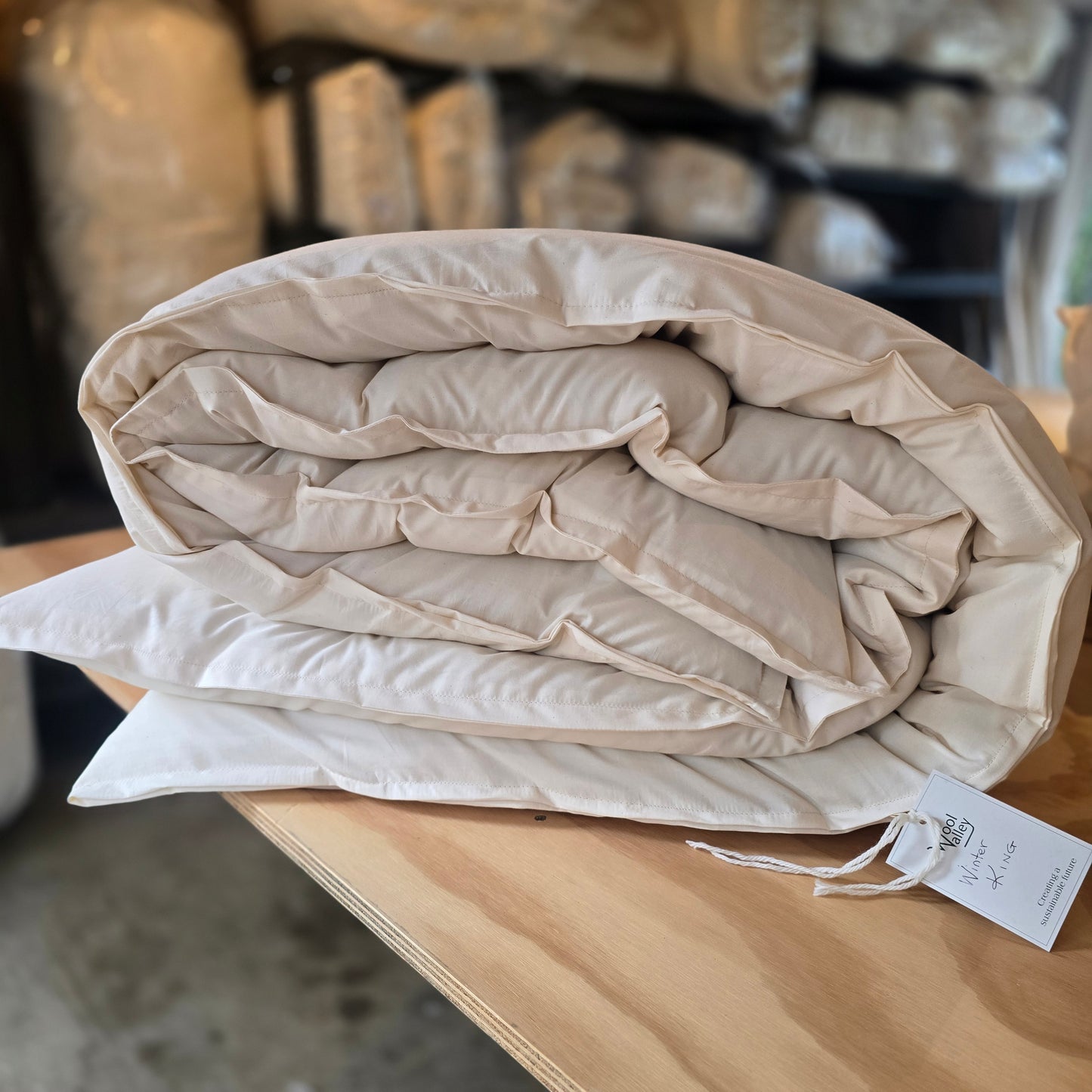 Organic Winter Wool Doona