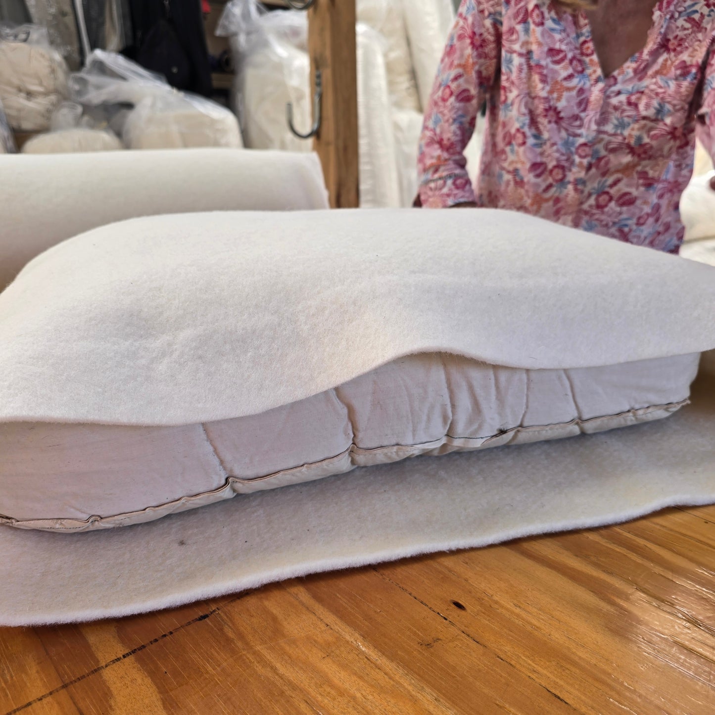 Natural Upholstery 100% Wool Wadding