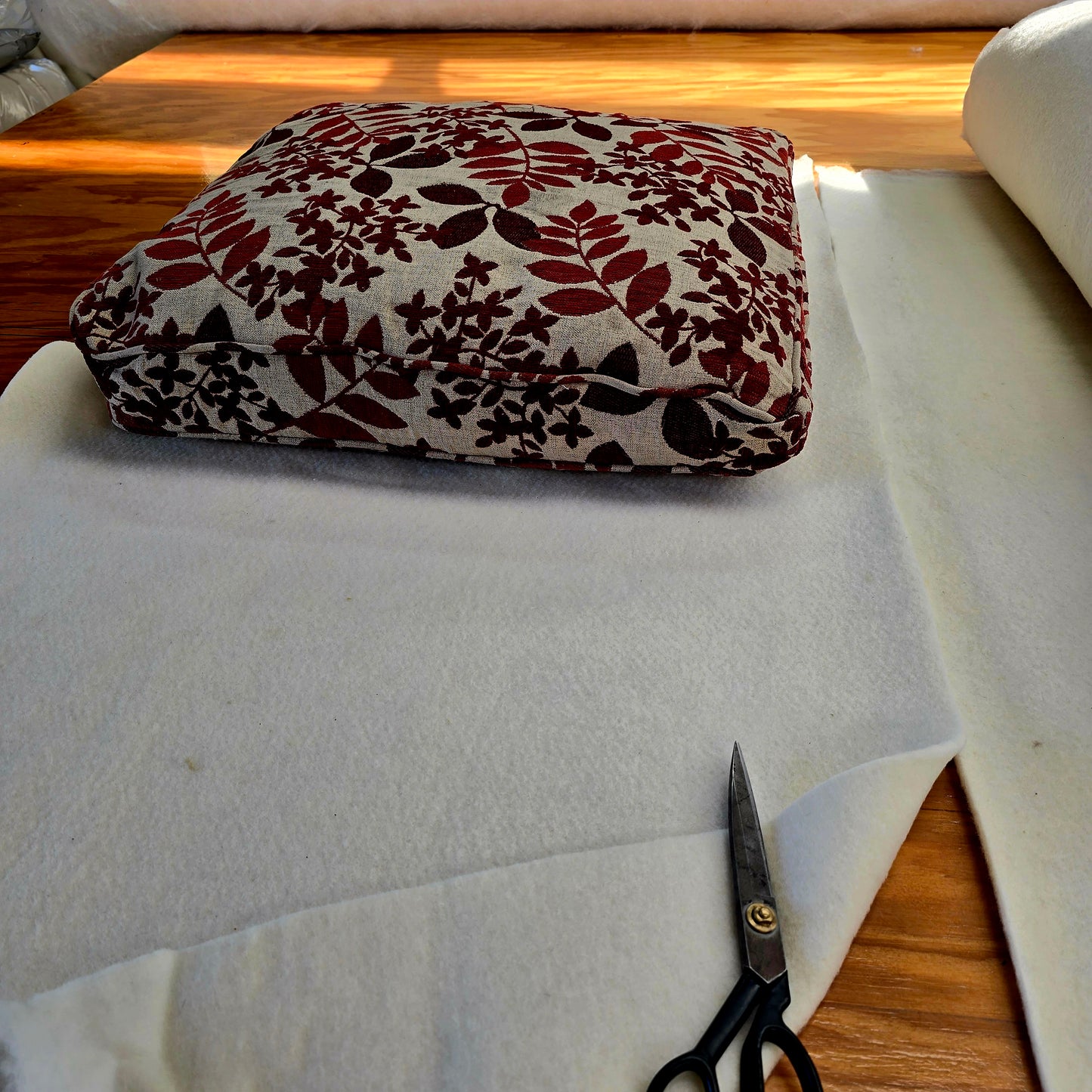 Natural Upholstery 100% Wool Wadding