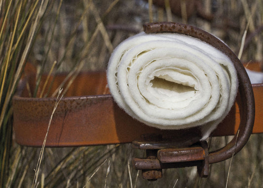 Extra Thick 60/40 Wool/reclaimed polyester Wadding – 350gsm